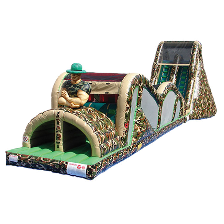 Outdoor military army inflatable obstacle course