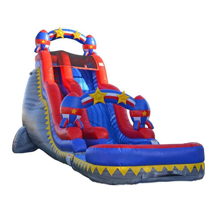 Commercial giant inflatable slide for adults