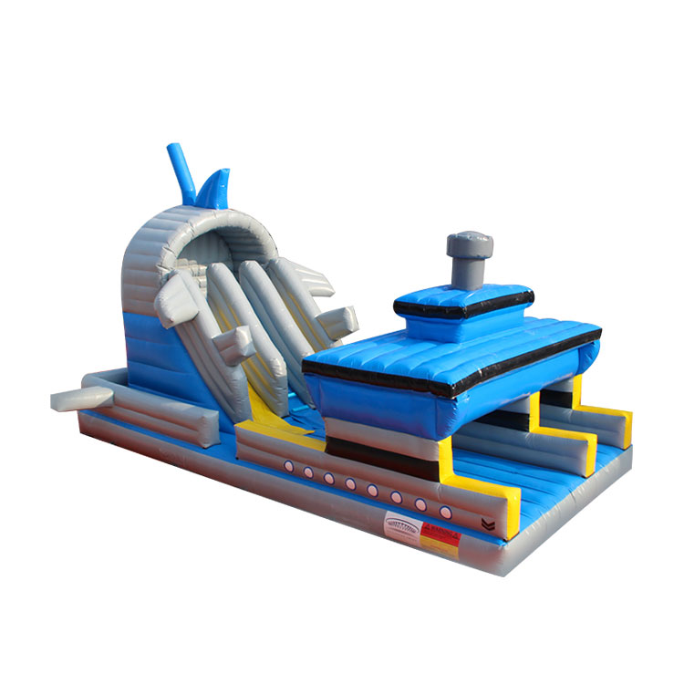 New design inflatable dry slide for kids adults