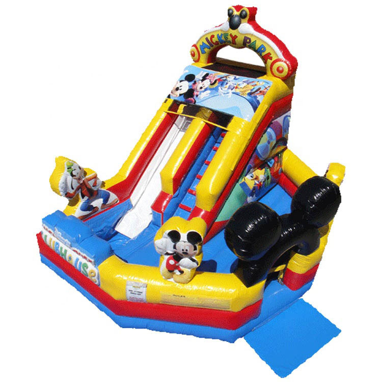 Disney Mickey inflatable slide for kids