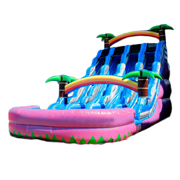 Commercial inflatable water slide for adult adults