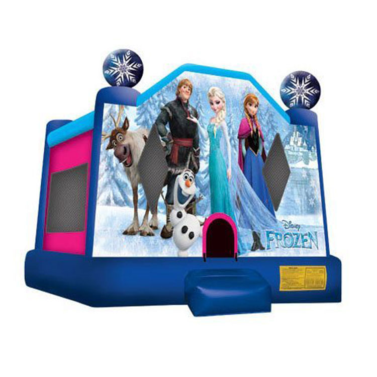 Indoor outdoor inflatable frozen jumping castle bouncer