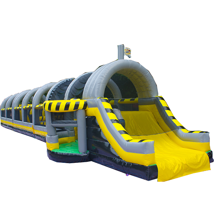 Adults inflatable obstacle course challenge for sale