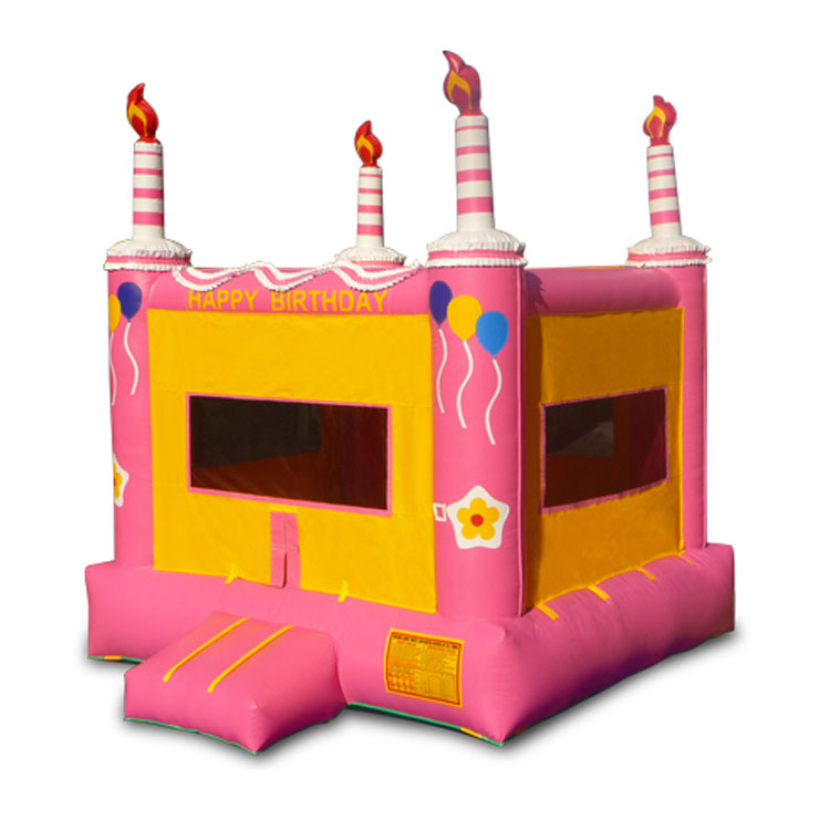 Inflatable jumping bouncy castle for birthday party