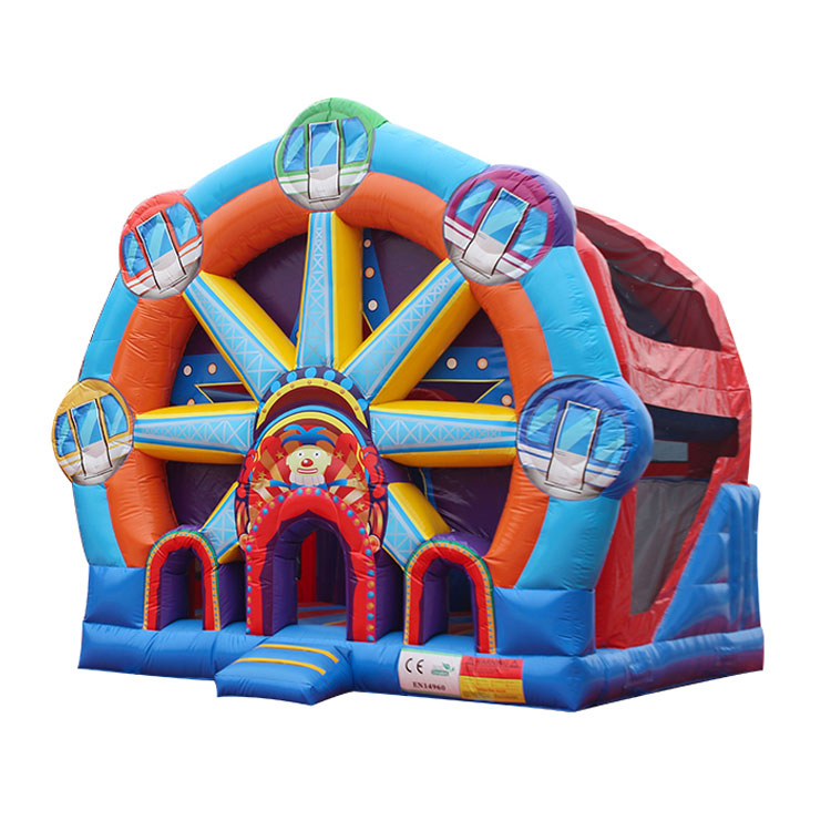 Ferris wheel PVC inflatable jumping bouncer castle