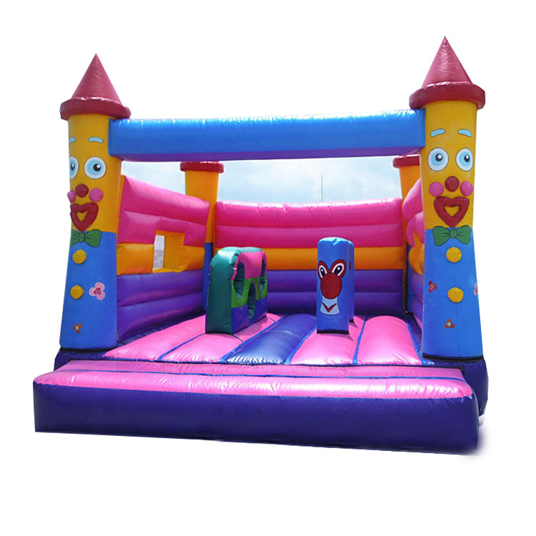 Kids love inflatable clown bounce house