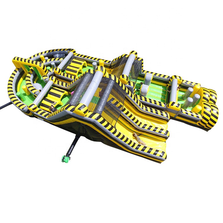 Factory price inflatable obstacle course for sale