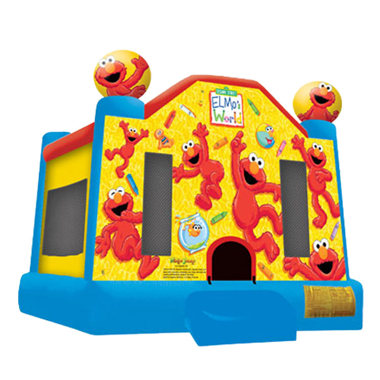 Cartoon sesame street inflatable bouncer for sale