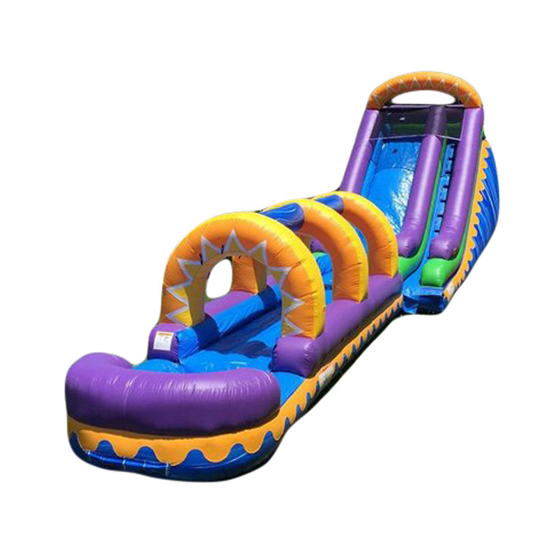 Sunrise slip n dip inflatable water slide for sale