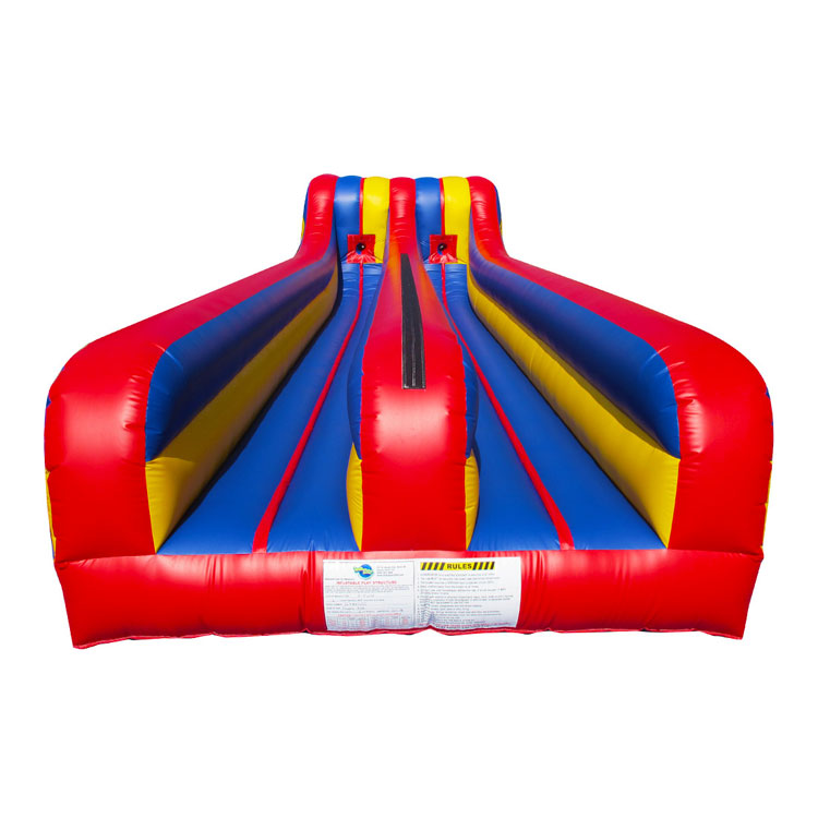 Interactive Game Two Lane Inflatable Bungee Run for sale