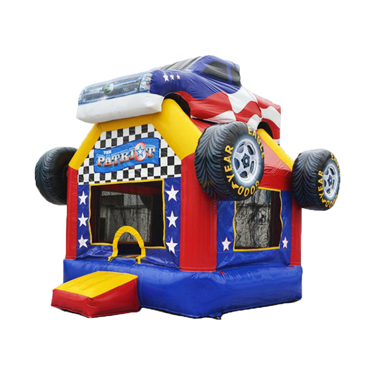 Inflatable car jumping castle bouncer for sale