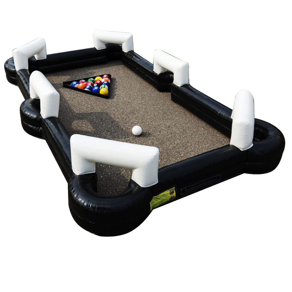 Inflatable human soccer billiards pool game for sale