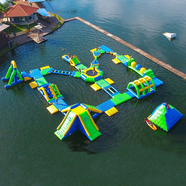 outdoor commercial amusement inflatable water park