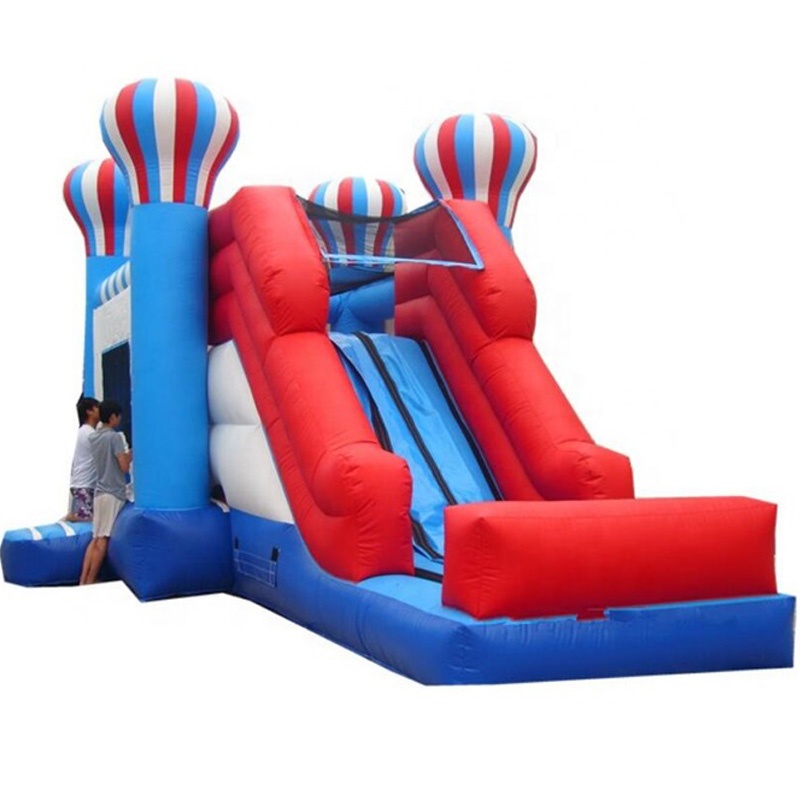 Inflatable balloon inflatable castle slide for sale