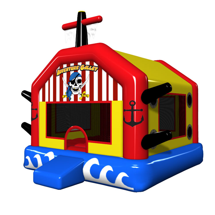 Commerical inflatable pirate jumping castle for sale