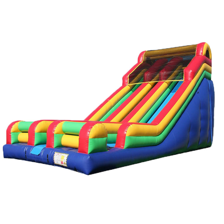 Commerical inflatable dry slide for kids adults