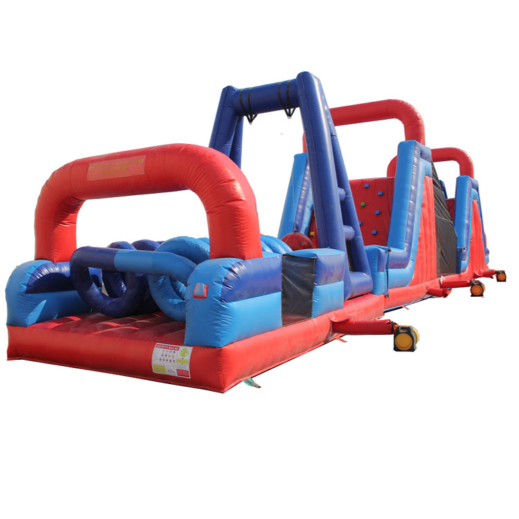 Inflatable rugged warrior obstacle course challenge