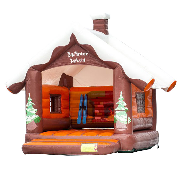 Commercial inflatable jumping castle for Christmas