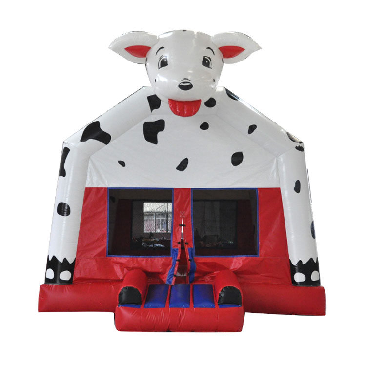 Animal dog inflatable jumping castle for sale