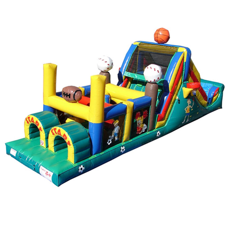 Commercial inflatable water obstacle course for sale