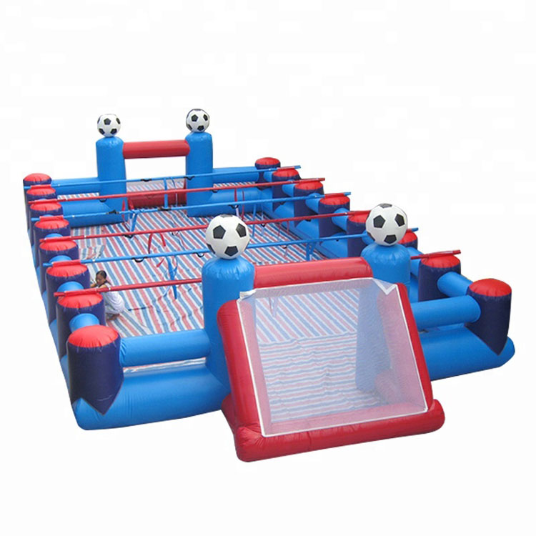 Inflatable human table football soccer game for sale